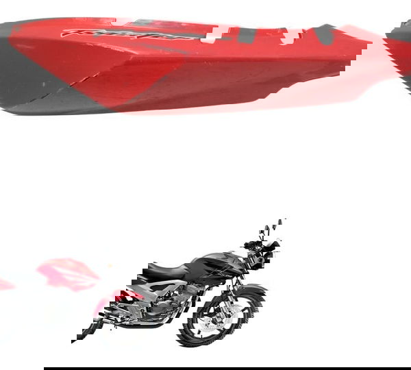 Carenagem Rabeta Esq C/ Detalhes Honda Cbx 250 Twister 02-08
