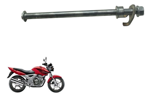Eixo Roda Traseira Honda Cbx 250 Twister 02-08 Original