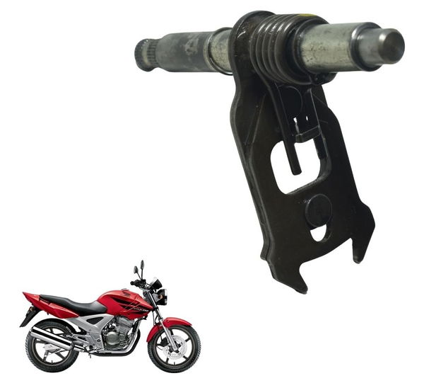 Eixo Seletor Marcha Honda Cbx 250 Twister 02-08 Original