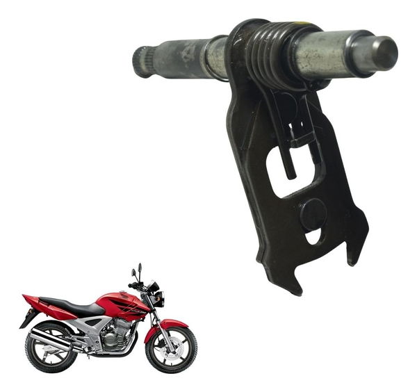 Eixo Seletor Marcha Honda Cbx 250 Twister 02-08 Original