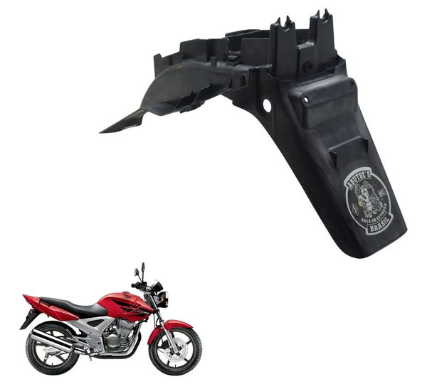 Paralama Traseiro Honda Cbx 250 Twister 02-08 Original Traseira
