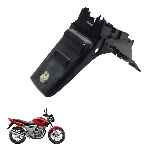 Paralama Traseiro C/ Detalhes Honda Cbx 250 Twister 02-08 Traseira