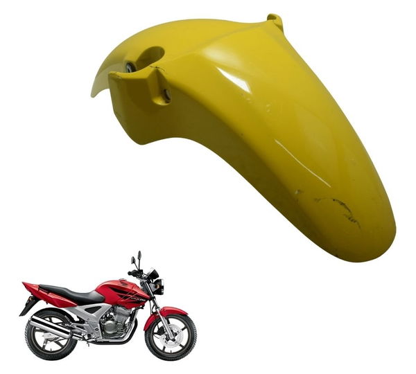 Paralama Dianteiro C/avaria Honda Cbx 250 Twister 02-08 Orig Dianteira