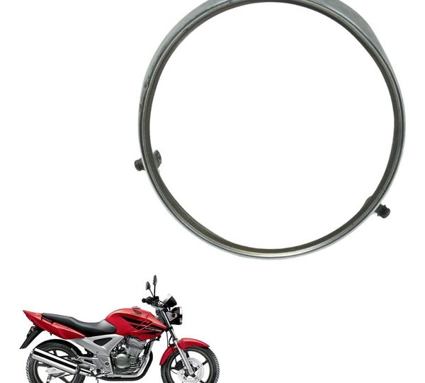 Aro Farol C/ Detalhes Honda Cbx 250 Twister 02-08 Original