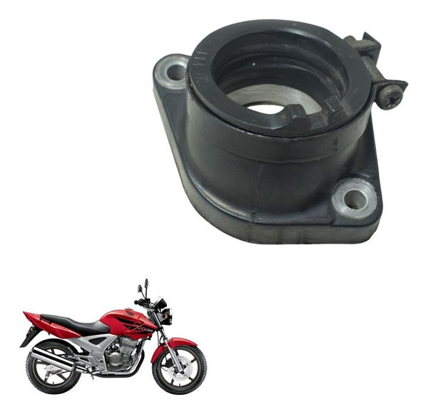Coletor Admissão C/ Detalhes Honda Cbx 250 Twister 02-08