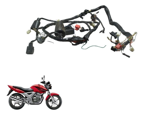 Chicote Principal C/ Avaria Honda Cbx 250 Twister 02-08 Orig