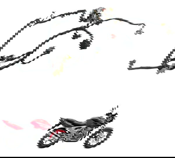 Chicote Principal Honda Cbx 250 Twister 02-08 Original