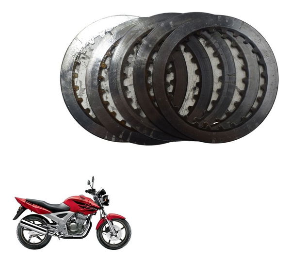 Jogo Disco Separador Honda Cbx 250 Twister 02-08 Original