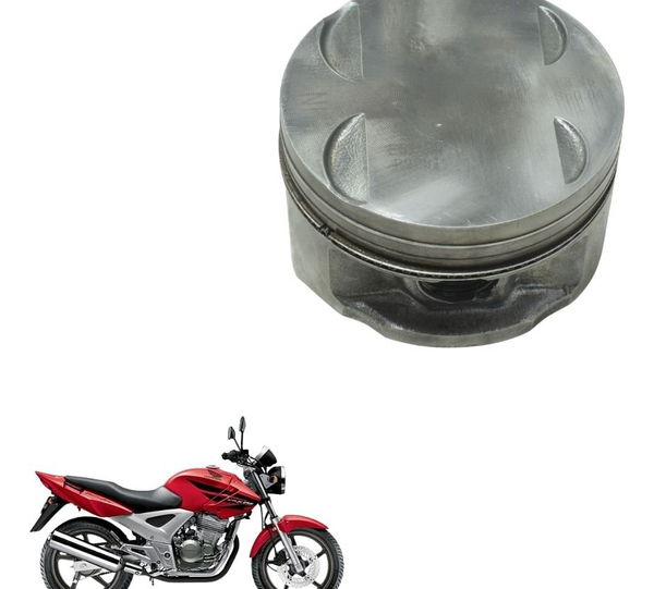 Pistão E Anéis Paralelo Honda Cbx 250 Twister 02-08