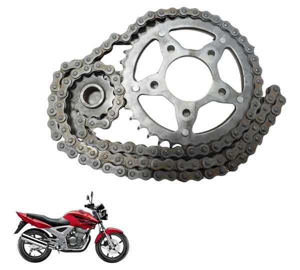 Kit Relação Paralelo Honda Cbx 250 Twister 02-08