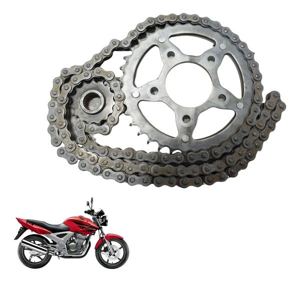 Kit Relação Paralelo Honda Cbx 250 Twister 02-08
