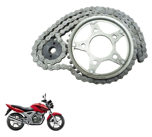 Kit Relação Paralelo Honda Cbx 250 Twister 02-08