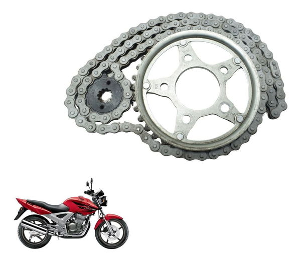 Kit Relação Paralelo Honda Cbx 250 Twister 02-08