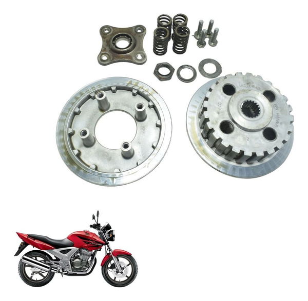 Cubo Platô Embreagem Paralelo Honda Cbx 250 Twister 02-08