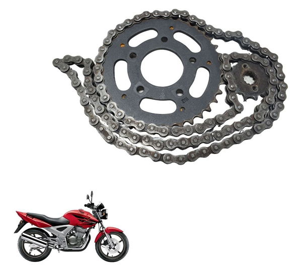 Kit Relação Vaz Honda Cbx 250 Twister 02-08
