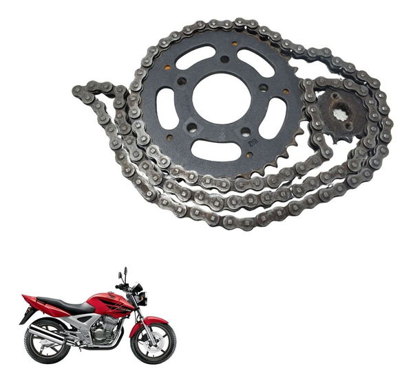 Kit Relação Vaz Honda Cbx 250 Twister 02-08