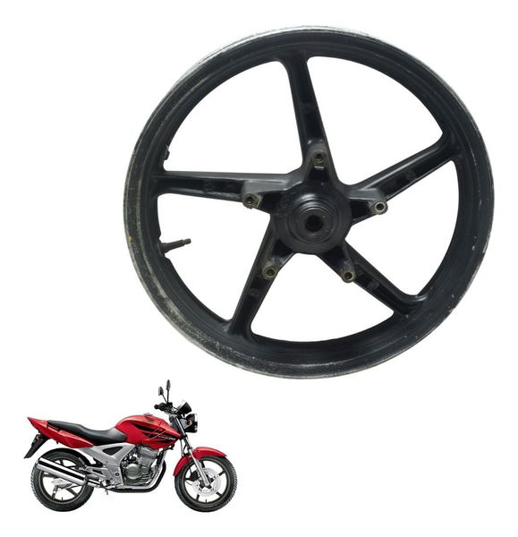 Roda Dianteira C/ Detalhes Honda Cbx 250 Twister 02-08 Origi
