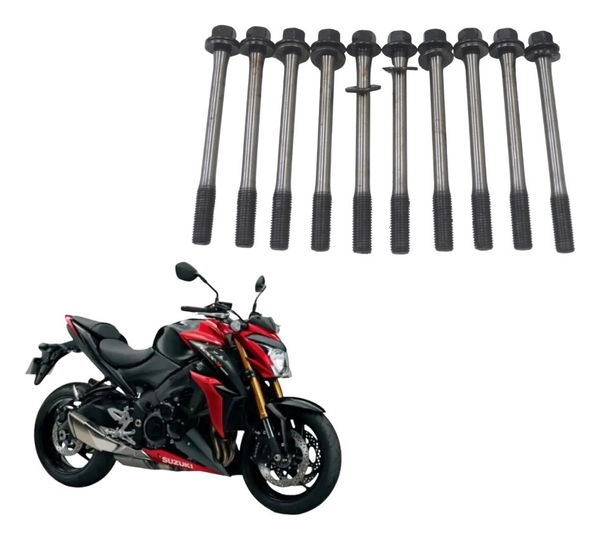 Kit Parafuso Prisioneiro Cabeçote Suzuki Gsx-s 1000 16-21