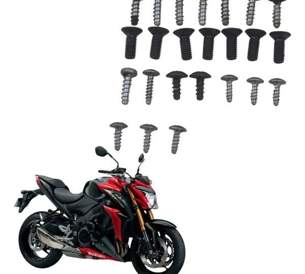 Kit Parafusos Soberbos Suzuki Gsx-s 1000 16-21 Original