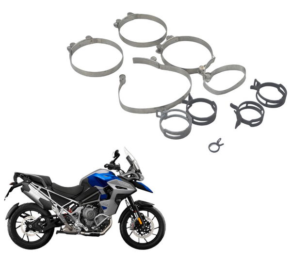 Abraçadeiras Diversas Triumph Tiger 1200 Gt Explorer 22-25 Prateado