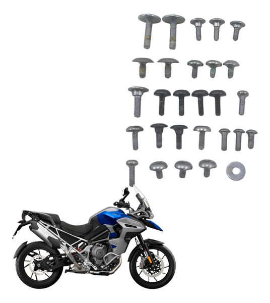 Kit Parafuso Carenagem Triumph Tiger 1200 Gt Explorer 22-25