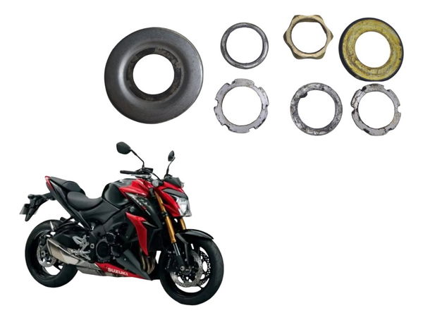 Kit Porca Mesa Inferior Suzuki Gsx-s 1000 16-21 Original