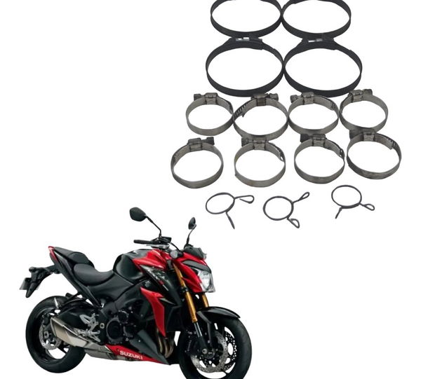 Kit Abraçadeiras Diversas Suzuki Gsx-s 1000 16-21 Original
