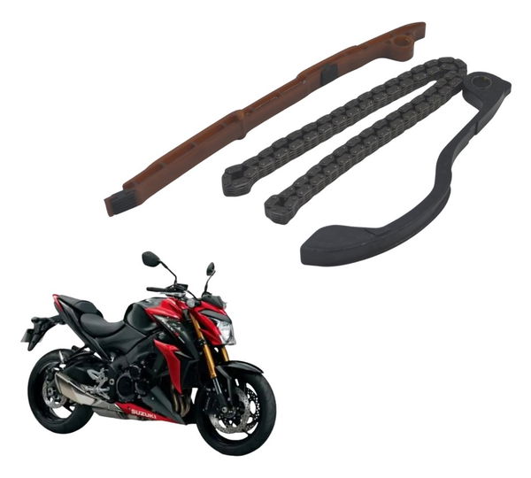 Kit Guia Tensor Corrente Comando Suzuki Gsx-s 1000 16-21