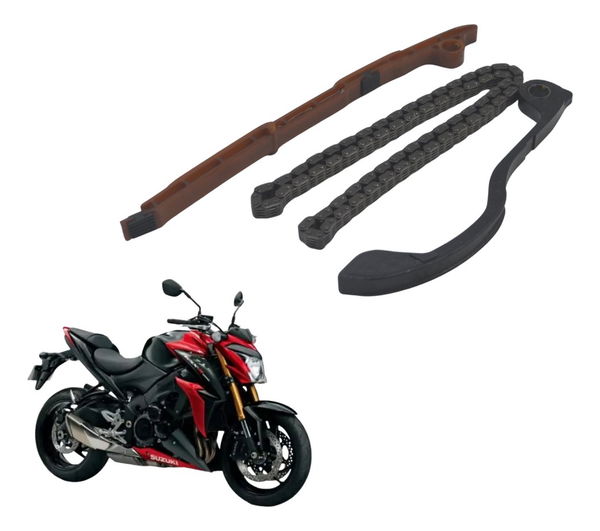 Kit Guia Tensor Corrente Comando Suzuki Gsx-s 1000 16-21