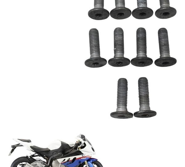 Jogo Parafuso Disco Freio Dianteiro Bmw S 1000 Rr 10-14 Orig