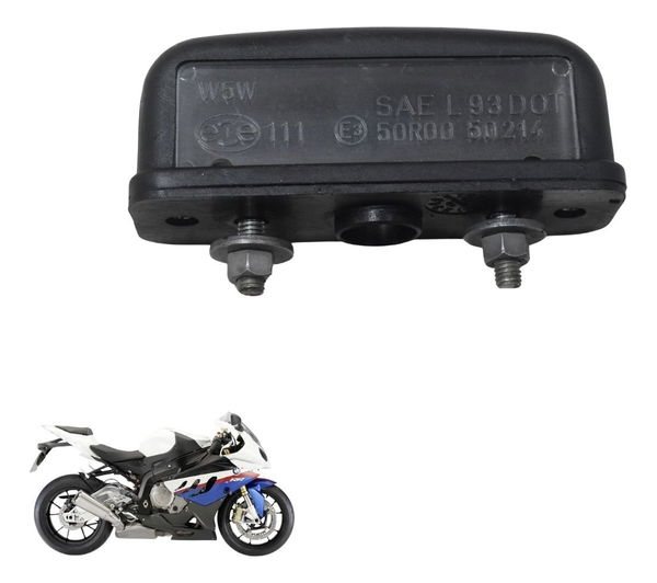 Carcaça Luz Placa Bmw S 1000 Rr 10-14 Original