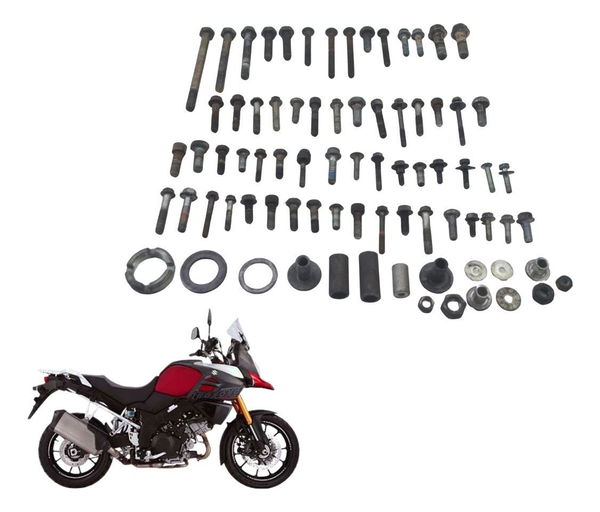 Kit Parafusos Diversos Suzuki Dl 1000 V-strom 14-19 Original