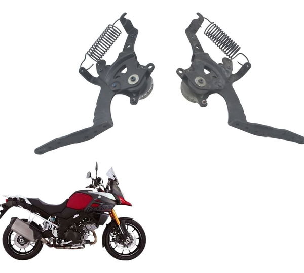 Par Suporte Parabrisa Bolha Suzuki Dl 1000 V-strom 14-19