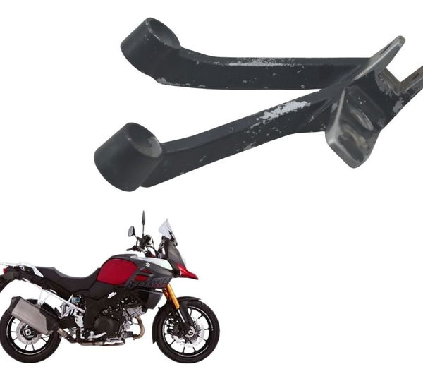 Suporte Pedaleira Tras Dir Suzuki Dl 1000 V-strom 14-19 Orig Preto
