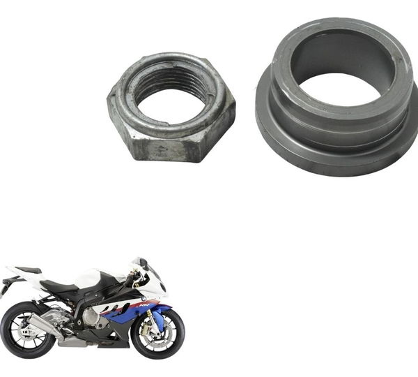 Bucha Porca Eixo Roda Traseira Bmw S 1000 Rr 10-14 Original