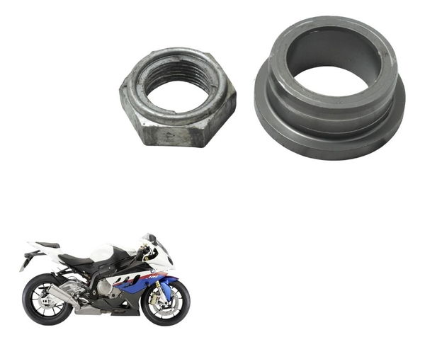 Bucha Porca Eixo Roda Traseira Bmw S 1000 Rr 10-14 Original