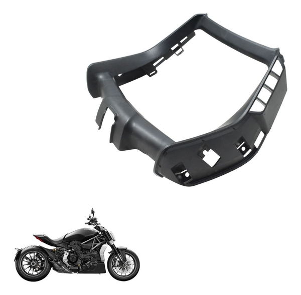 Acabamento Capa Radiador Ducati X Diavel S 16-22 Original Preto