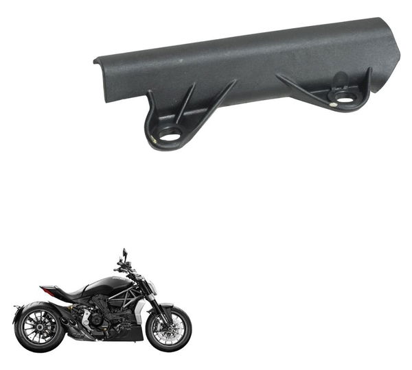 Acabamento Superior Radiador Ducati X Diavel S 16-22 Origina Preto