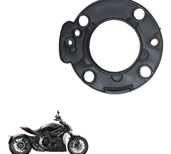 Borracha Tampa Tanque Ducati X Diavel S 16-22 Original