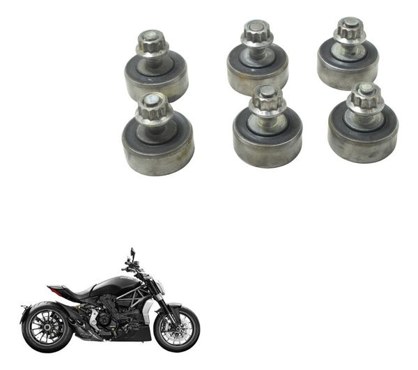 Coxim Cubo Coroa Ducati X Diavel S 16-22 Original
