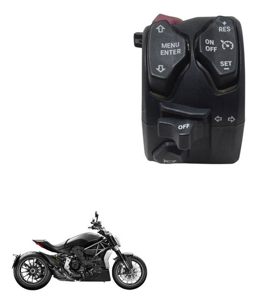 Chave Punho Luz Ducati X Diavel S 16-22 Original