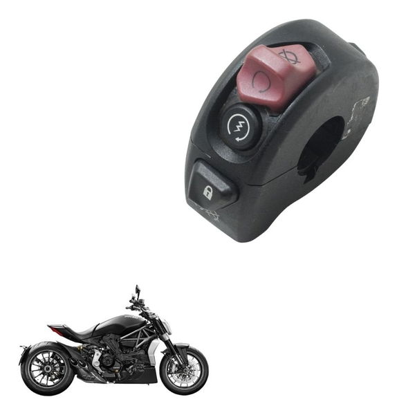 Chave Punho Partida Ducati X Diavel S 16-22 Original