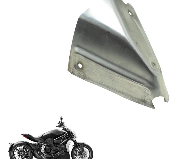 Capa Escape Inferior C/detalhes Ducati X Diavel S 16-22 Orig
