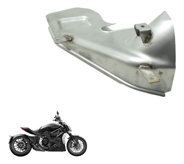 Capa Proteção Escape Ducati X Diavel S 16-22 Original