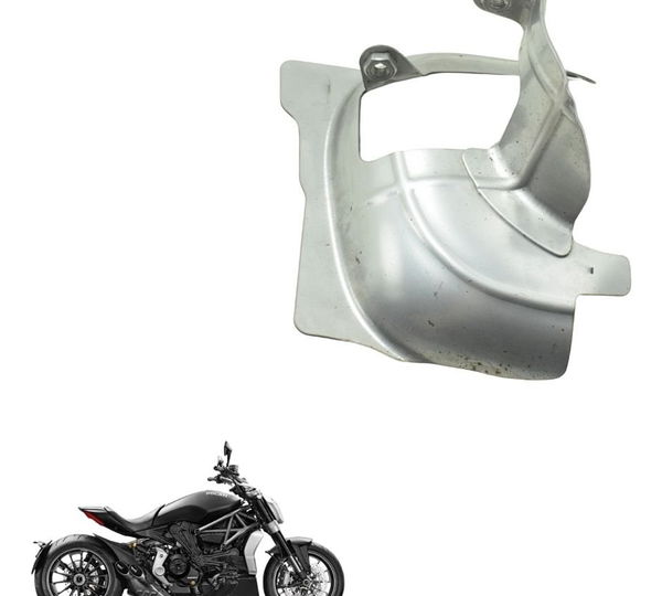 Capa Ponteira Escape Ducati X Diavel S 16-22 Original