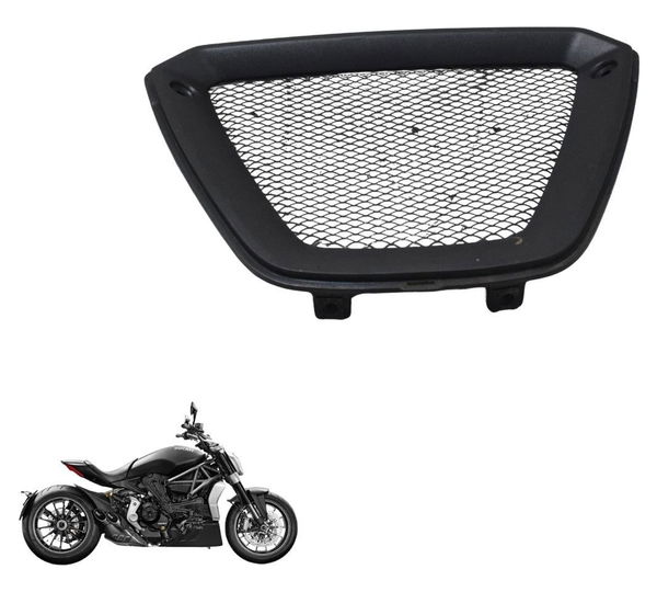 Grade Proteção Radiador Óleo Ducati X Diavel S 16-22 Origina
