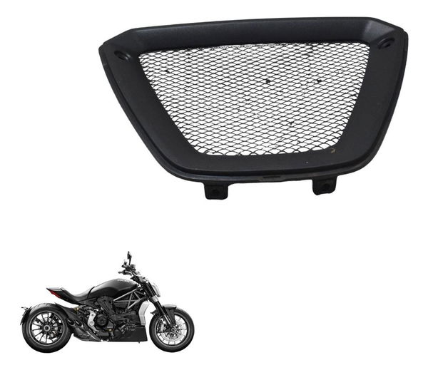 Grade Proteção Radiador Óleo Ducati X Diavel S 16-22 Origina