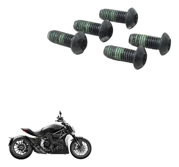 Jogo Parafuso Disco Dianteiro Ducati X Diavel S 16-22 Origin