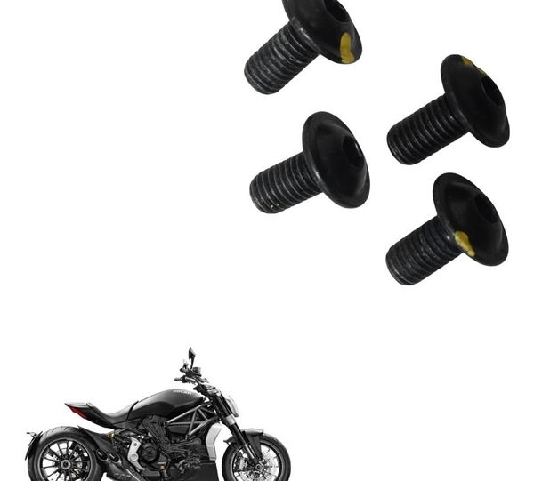 Jogo Parafuso Fixação Quadro B Ducati X Diavel S 16-22 Origi