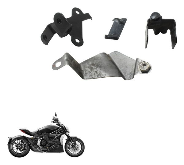Kit Suporte Diversos Ducati X Diavel S 16-22 Original